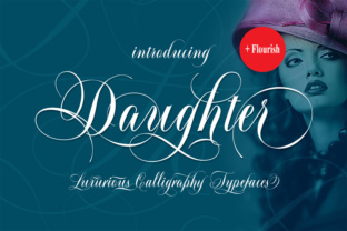 Daughter Script: A Luxurious Handwritten Calligraphy Typeface