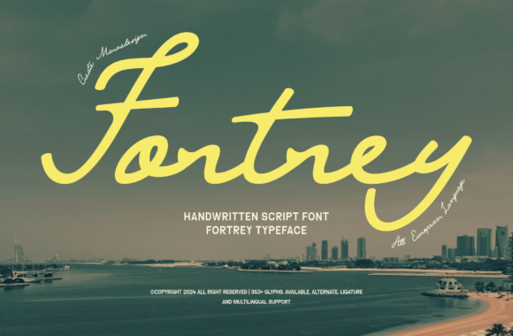 Fortrey: A Timeless Script Font for Elegant, Nostalgic Design