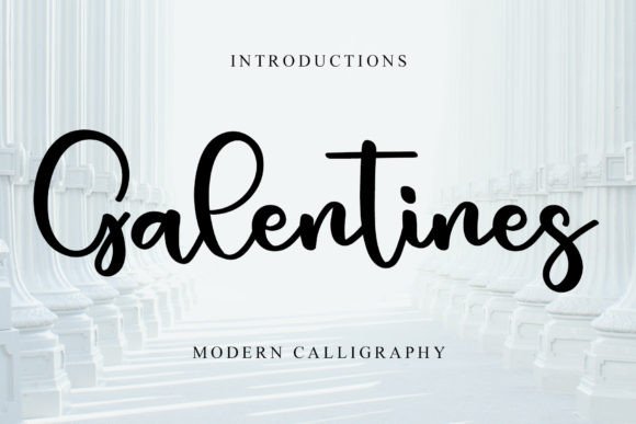 Galentines: A Font That Speaks with Heart