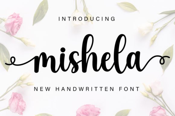 Mishela: A Handwritten Font for Creative Expression