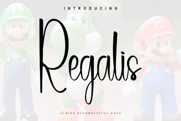 Regalis: A Handwritten Font That Supports Intentional Design Decisions