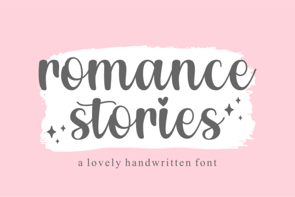 Romance Stories: Where Typography Becomes an Expression of Love