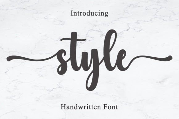 Style: A Strategic Handwritten Font for Meaningful Communication