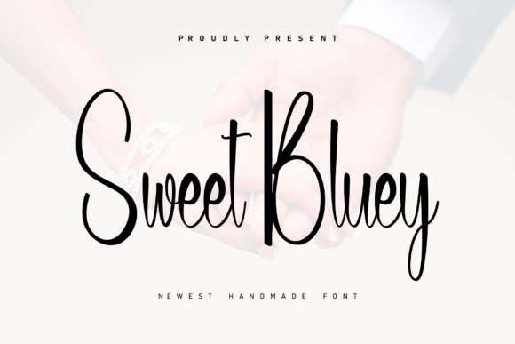 Sweet Bluey: A Handwritten Font for Warmth, Clarity, and Design Integrity